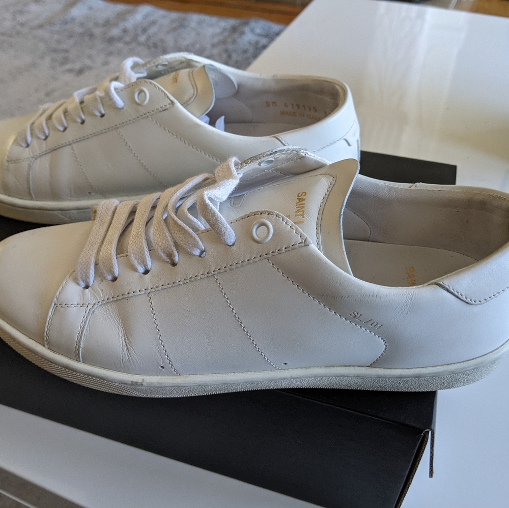 Saint Laurent White Sneakers (W) - Picture 3 of 9